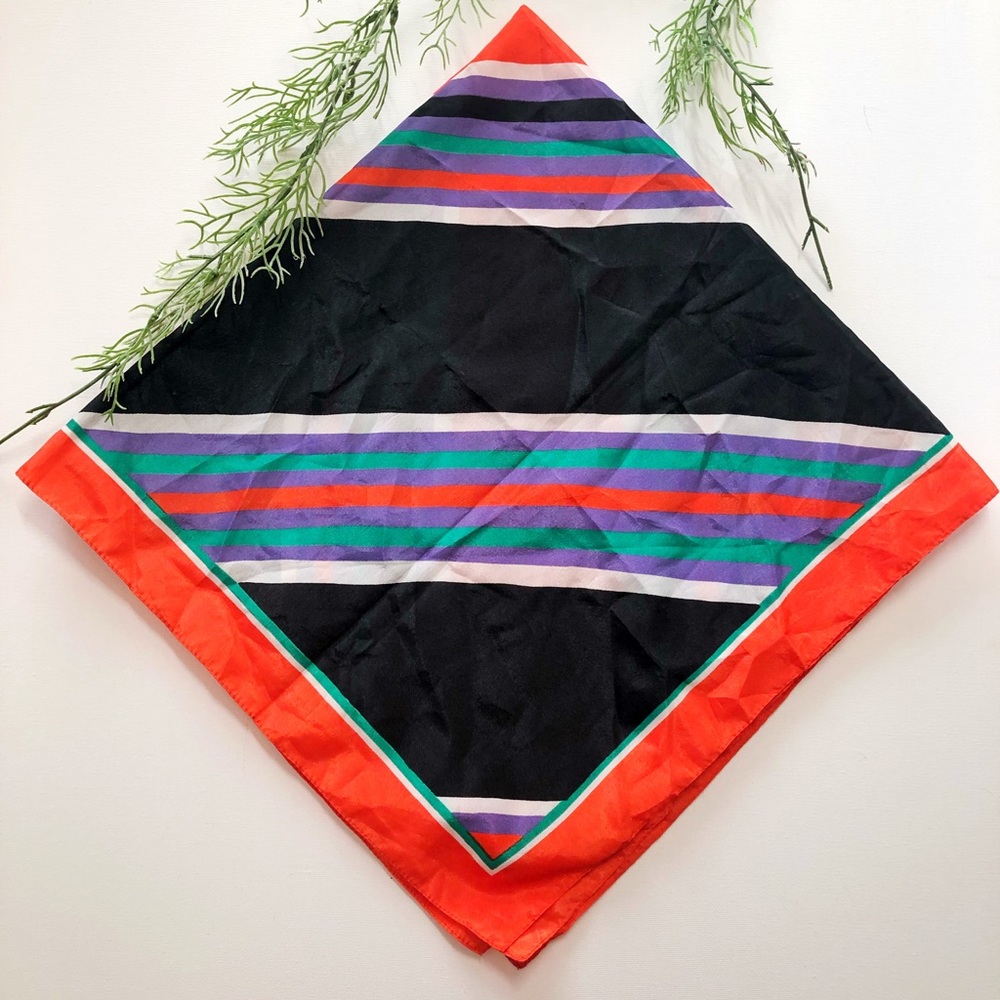 Vintage Japanese Silk Scarf